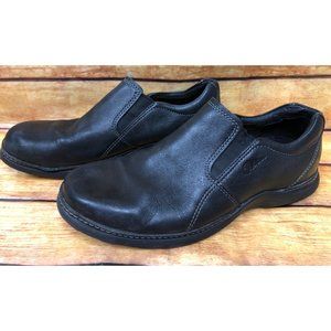 Red Wing Black Leather 4118 Slip & Oil Resistant Slip on Shoes Mens 8 M (o7j)